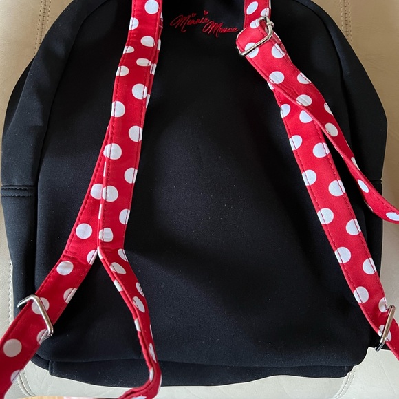 USED ONE TIME Authentic Minnie backpack with extras - Picture 6 of 8